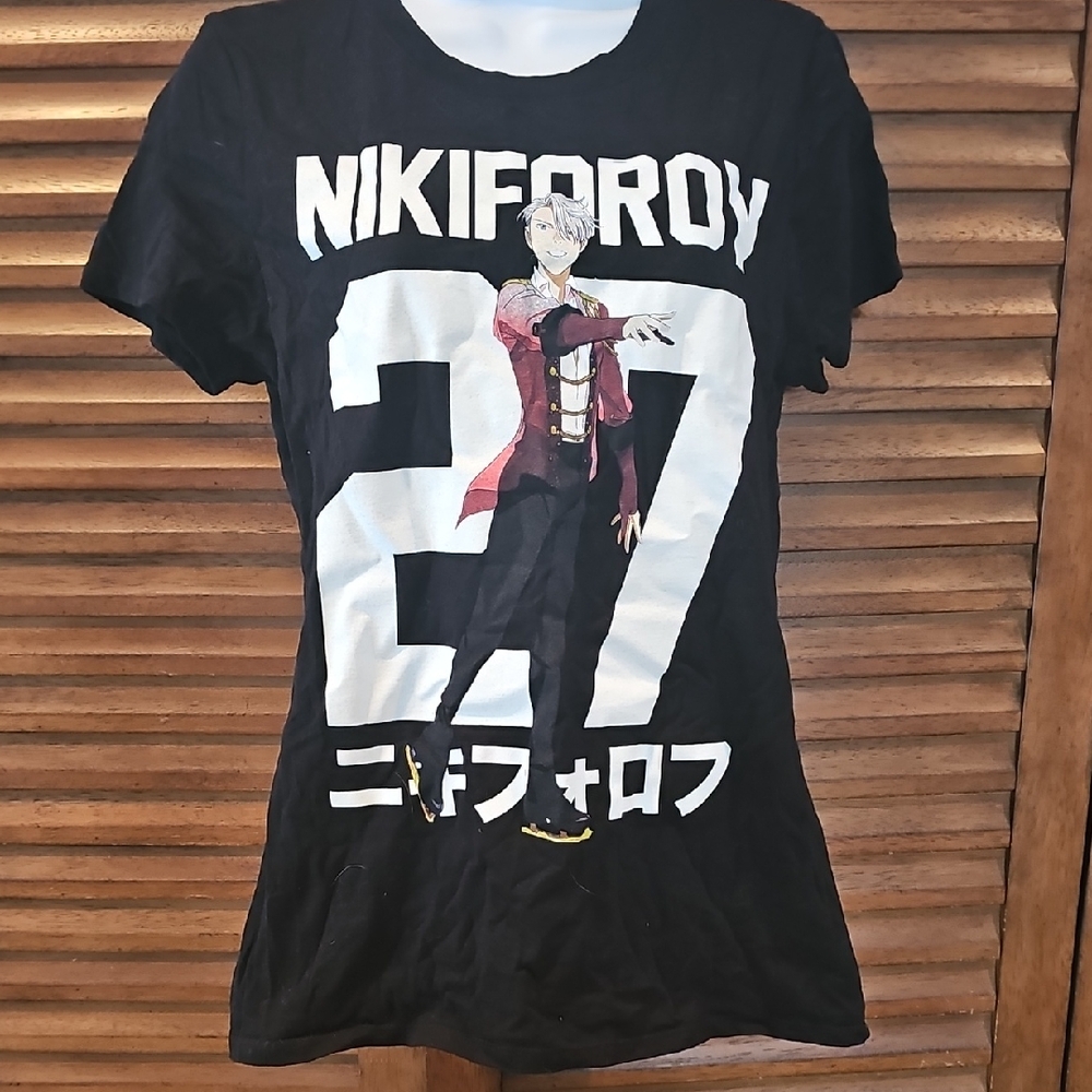 Black Graphic Short Sleeve Tee